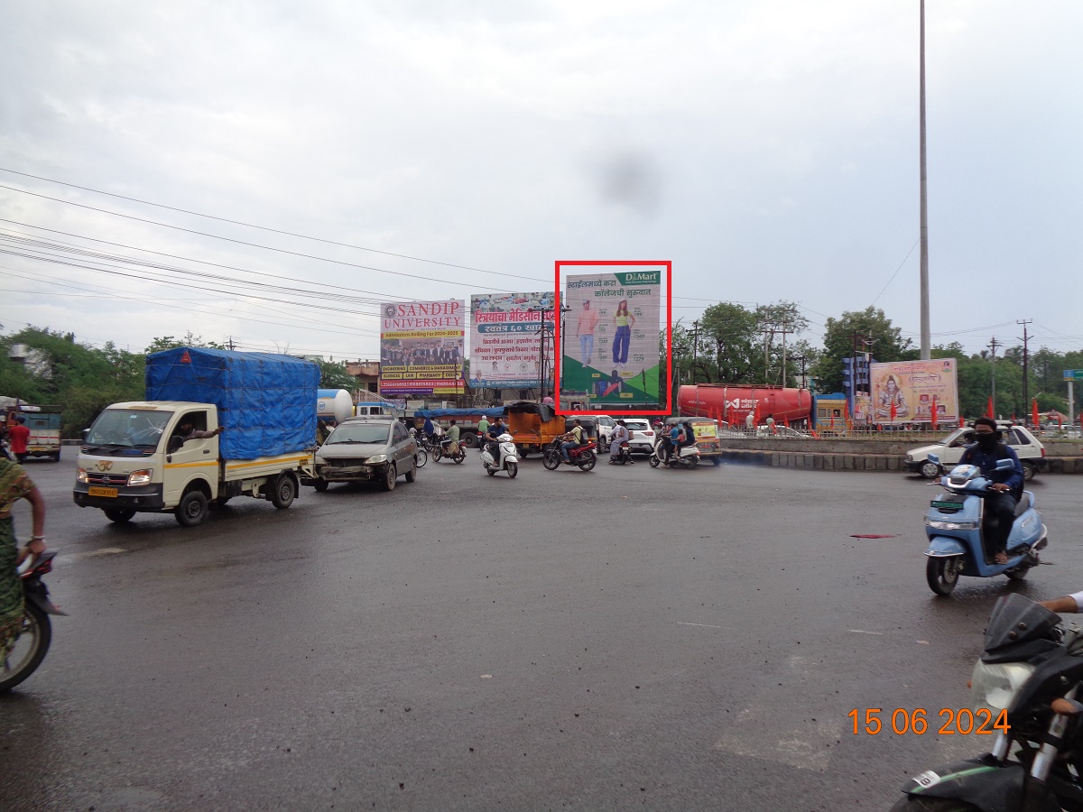 Ajanta / MIDC square Jalgaon Hoarding